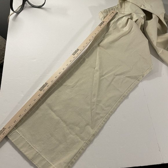 NEW WOMENS KHAKI PANTS LL BEAN SZ 18 Medium Tall classic fit - Picture 7 of 7